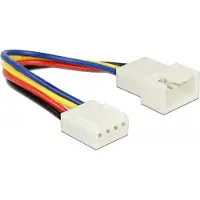 DeLOCK Verlängerungskabel PWM Lüfteranschluss 4Pin 10cm