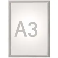 MAUL HEBEL Cadre a clapets standard, A3, cadre en aluminium