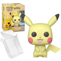 Funko POP! Pokémon POP! Games Vinyl Figur Pikachu (SftClr) 9 cm