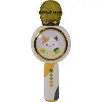 Squishmallows Karaoke Microphone Bluetooth Speaker 2-in-1 for Kids to Phone / KMSQM-BT-CAM