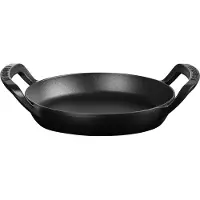 Le Creuset BBQ Outdoor Collection 20270250000005 Cast Iron Skillet, cocotte, 25 cm
