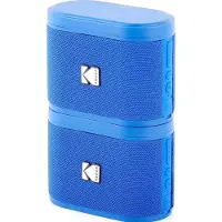 Kodak SoundBrix Wireless Stack Speaker (Backstage Blue), 2PCS