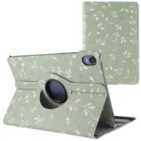 IMoshion Coque tablette Design rotatif à 360° pour Samsung Galaxy Tab S11 - Green Flowers