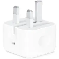 Apple Adaptateur électrique USB-C 20W - Type G - Prise pour le Royaume-Uni - Blanc