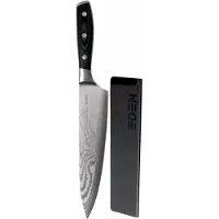 Couteaux de cuisine Eden Eden Classic Damast, couteau de chef avec protège-couteau Eden
