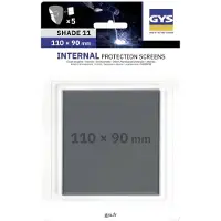 GYS 040762 Disques anti-éblouissement DIN 11 5 pcs pour Flip-Flap, Techno, Master 11
