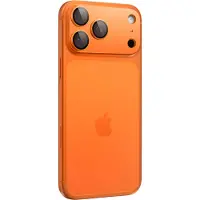 Spigen GLAStR EZ Fit Optik protection caméra pour Apple iPhone 17 Pro - Orange
