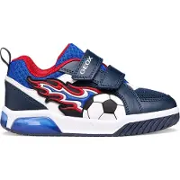 Geox Baskets basses enfant J INEK BOY B garcons - Bleu - 35