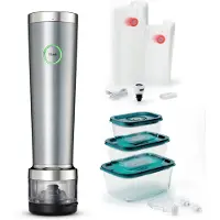 Solis Machine sous vide 5707 Vac Stick Starterset 13 W Argent