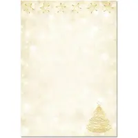 Sigel Papier à motifs de Noël Graceful Christmas (100x)