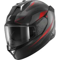 SHARKK Casque Shark Skwal i3 Mekarium, anthracite mat/noir/rouge, S (55/56)