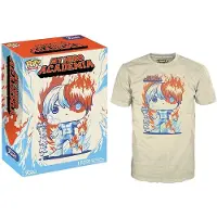 Funko POP! Boxed Tee My Hero Academia Todoroki T-Shirt Manga Figure Anime Medium