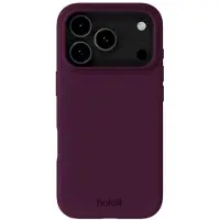 Holdit Coque Silicone pour Apple iPhone 17 Pro - Deep Plum