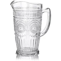 Homla Pichet avec anse BARREL Transparent, 1.3 l