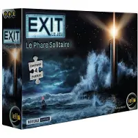 Iello Jeu d'escape game Exit Puzzle Le Phare Solitaire
