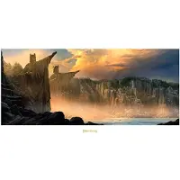 Weta Workshop Lord Of The Rings The Argonath Pillars Of The Kings 59x30 Cm Art Print Doré