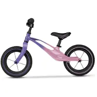 Lionelo Vélo sans pédales Bart Air avec roues gonflables, 2+ ans, Rose Violet,
