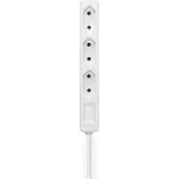 Hama Multiprise 3 Prises 2,5 m Blanc