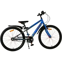 Volare Vélo enfant Rocky - 24 pouces - Bleu - Shimano Nexus 3 vitesses