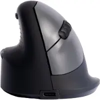 R-Go Tools R-GO RGOHEWLL Souris verticale ergonomique - Gaucher, M, sans fil