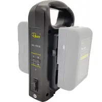 Rolux Dual Chargeur De Batterie V-mount Rl-2ks