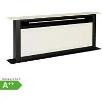 Klarstein Victoria Hotte De Plan De Travail - A++ Énergie Efficace, 714 m³/h, Silencieuse 52 dB, Écran Tactile, Filtres Lavables, LED, Crème