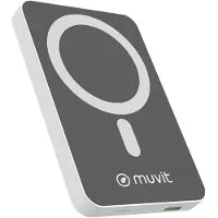 Muvit Batterie Externe 15w + Output C Magsafe 5000mah