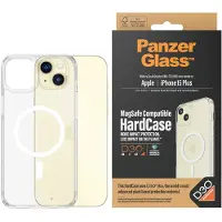 PanzerGlass HardCase (Apple iPhone 15 Plus), Coque pour téléphone portable, Transparent