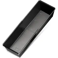 Zenker 3974 Moule A Cake Extensible, Moule A Gateau Extensible De 28 À 40 Cm, Moule À Gâteau, Moule Gateau Rectangulaire, Moule À Pain De Mie, Moule A Brioche, Acier, 28-40 X 16 X 10 Cm