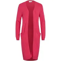 Vila Cardigan 'VIRil' rose foncé