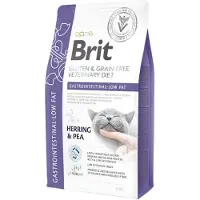Brit Veterinary Diets Cat Gastrointestinal Low Fat Croquettes contre les troubles du système digestif du chat 5 kg