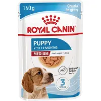 Royal Canin Medium Puppy pâtée pour chiot (en sauce)
