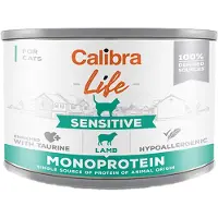 Calibra Cat Life Sensitive Wet Food - Agneau - 6 x 200 g