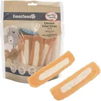 Beeztees Lamelles de Poulet avec Poisson - 400 g