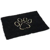 Dog Gone Smart Dirty Dog Doormat - Noir