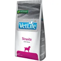 Farmina Vet Life Struvite Dog 2 kg karma dla psów z chorobami układu moczowego + Vet Life Dental Treat Struvite Medium/Maxi 100 g (7 szt) GRATIS!