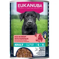 Eukanuba Dog Adult - Aliments humides - Boeuf et potiron - 6 x 400 g