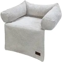 Designed By Lotte Acanalada 50x45cm Pet Pillow Gris