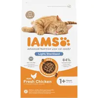 IAMS For Vitality Adult Sterilised Chicken Croquettes au poulet pour chats stérilisés 3 kg