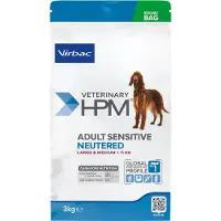 Virbac Hpm Sensitive Digest Neutered Large Medium Dog Food 3kg Clair 3kg