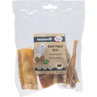 Beeztees - Peau de tête de Buf - 10 x 12 cm - 300 g