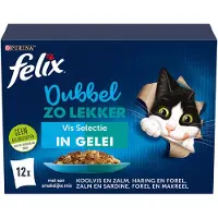 Felix Double So Tasty - Sélection des poissons - 24 x 85 grammes