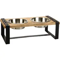 Designed By Lotte Karint Dog Feeder Marron 650ml