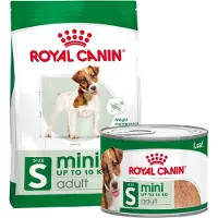Royal Canin Mini Adult - 8 kg + Mini Adult Wet - 12 x 195 g