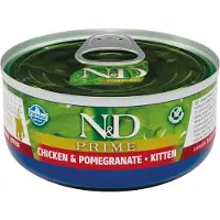 Farmina N&D Prime Kitten - Poulet & Grenade - 24 x 70 g