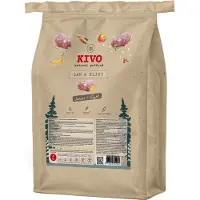 Kivo Petfood Agneau et Riz Blé sans Gluten - 4 kg
