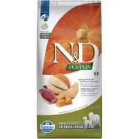 Farmina N&amp;D Pumpkin Duck &amp; Cantaloupe Adult Medium &amp; Maxi 12 kg - Canard, potiron &amp; melon cantaloup pour chiens adultes de moyennes et grandes races