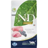 Farmina N&amp;D Prime lamb &amp; blueberry adult cat - Agneau &amp; Myrtille pour chats adultes - 1.5 kg
