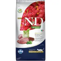 Farmina N&D CAT QUINOA DIGESTION LAMB & FENNEL - Agneau, quinoa & fenouil pour chats ayant des problèmes digestifs - 5 kg