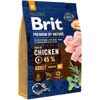 Brit Granulés pour chiens Premium by Nature Adult M 3 kg